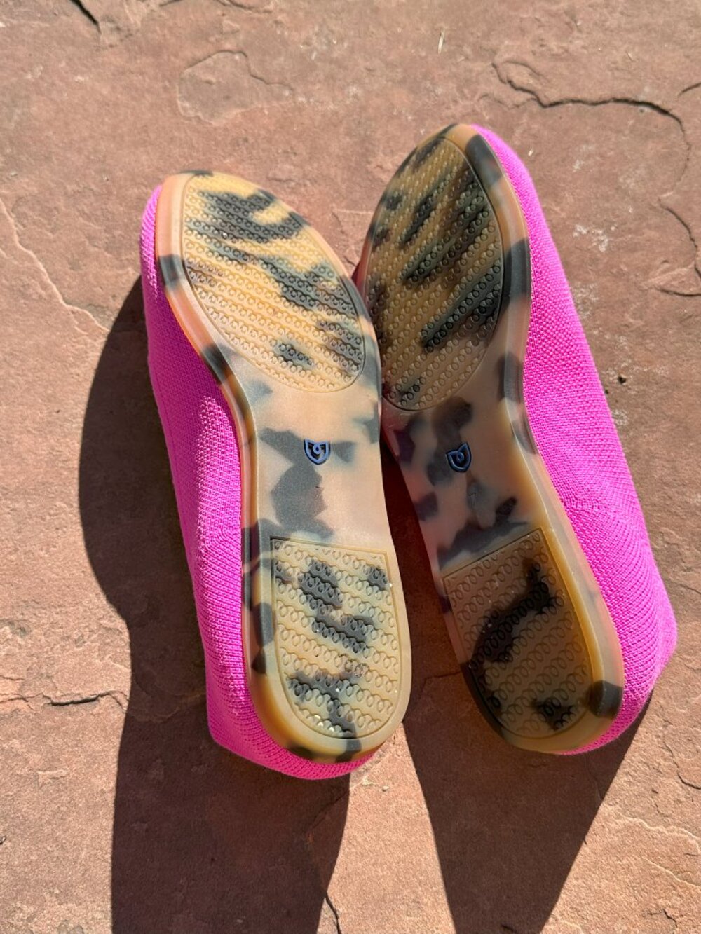 Bright Pink Rothys, Size 7 - Picture 2 of 3